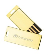 Флеш-накопитель USB  16GB  Transcend  JetFlash T3G  золото