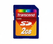 Карта памяти SD  2GB  Transcend Industrial PLASTIC BOX