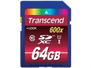 Карта памяти SDXC  64GB  Transcend Class 10 UHS-I (600x)