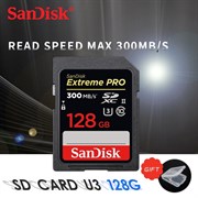 Карта памяти SDXC  128GB  SanDisk Class 10 Extreme Pro UHS-II (300 Mb/s)