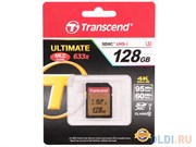 Карта памяти SDXC  128GB  Transcend Class 10 UHS-I U3 (95/60 Mb/s)