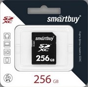 Карта памяти SDXC  256GB  Smart Buy Class 10