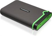 Внешний жесткий диск HDD  Transcend  1 TB  М3 серо-зелёный, 2.5", USB 3.1