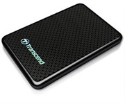 Твердотельный внешний диск SSD  Transcend  128 GB, R/W - 410/170 MB/s, 1.8", USB 3.0 (Функция УАИБ)