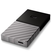 Внешний жесткий диск SSD  WD   512 GB  My Passport, чёрный/серебро, USB 3.1