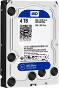 Внутренний жесткий диск HDD  WD  4TB, SATA-III, 5400 RPM, 64 Mb, 3.5'', PC, синий
