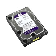 Внутренний жесткий диск HDD  WD  3TB  IntelliPower, SATA-III, 5400 RPM, 64 Mb, 3.5'', DV, пурпурный