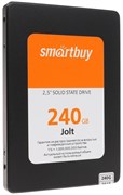 Твердотельный внутренний диск SSD  Smart Buy  240GB  Jolt, SATA-III, R/W - 500/450 MB/s, 2.5", SM2258XT, TLC 3D
