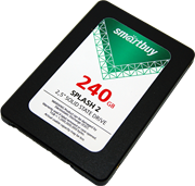 Твердотельный внутренний диск SSD  Smart Buy  240GB  Splash 2, SATA-III, R/W - 530/420 MB/s, 2.5", Marvell 88NV1120, TLC 3D NAND