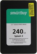 Твердотельный внутренний диск SSD  Smart Buy  240GB  Splash 3, SATA-III, R/W - 500/380 MB/s, 2.5", Marvell 88NV1120, TLC