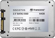 Твердотельный внутренний диск SSD  Transcend   64GB  370S, SATA-III, R/W - 560/460 MB/s, 2.5", TS6500, MLC