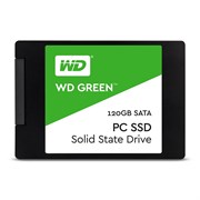 Твердотельный внутренний диск SSD  WD  120GB, SATA-III, R/W - 540/465 MB/s, (M.2), 2280, TLC, зелёный