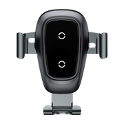 Автомобильный держатель с беспроводной зарядкой Baseus Metal Gravity (Air Outlet Version) (WXYL-B0A)