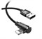 Кабель Baseus MVP Elbow Type Cable USB For IP 2A 1M (CALMVP-01) - фото 10456
