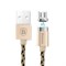 Кабель Baseus Insnap series magnetic cable For Micro 1M, Золото (CAMICRO-LF0V) - фото 10621