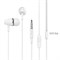 Универсальные наушники с микрофоном Hoco M34 honor music (Белый) - фото 11194