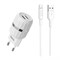 Сетевое зарядное устройство HOCO C41A Wisdom 2xUSB+micro cable