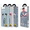 Универсальные наушники Hoco M42 Ice rhyme wire control earphones с микрофоном - фото 13224