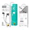 Универсальные наушники Hoco M47 Canorous wire control earphones с микрофоном - фото 13236