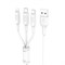 Кабель Hoco X25 Soarer one pull three charging cable Lightning+Micro-USB+Type-C - фото 13480