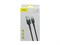 Кабель Baseus cafule  Cable USB For Type-C 2A 2M Gray+Black (CATKLF-CG1) - фото 16087