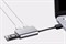 Хаб Baseus Enjoyment series USB to 3 x USB 3.0  HUB Adapter (CAHUB-A0G) - фото 16446