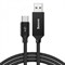 Кабель USB Type-C Baseus Artistic striped cable USB For Type-C 3A 5m Black (CATYW-B01) - фото 16465
