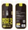Переходник Baseus Sharp Micro To Type-C Adapter Sky gray (CATYPEC-DL0G) - фото 16696