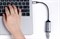 USB-концентратор Baseus Enjoy Series USB-C to LAN Adapter (CAHUB-H0G) - фото 16728