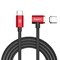Кабель Baseus Magnet Type-C cable (Side insert) For Type-C 1.5M красный CATBL-91 - фото 17016