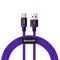 Кабель Baseus Purple Gold Red HW flash charge cable USB For Type-C 40W 1M (CATZH-A05) - фото 17816