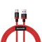 Кабель Baseus Purple Gold Red HW flash charge cable USB For Type-C 40W 1M (CATZH-A09) - фото 17824