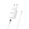 Сетевое зарядное устройство HOCO C62A Victoria 2xUSB+кабель Lightning