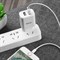 Сетевое зарядное устройство HOCO C62A Victoria 2xUSB+кабель Lightning