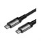 Кабель Baseus Cafule series cable Type-C PD3.1 Gen1 60W (20V/3A) 1m (CATKLF-RG1) - фото 19336