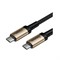 Кабель Baseus Cafule series cable Type-C PD3.1 Gen1 60W (20V/3A) 1m (CATKLF-RV1) - фото 19344