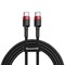 Кабель Baseus Cafule Series Type-C PD2.0 60W Flash charge Cable (20V 3A) 2M (CATKLF-H91) - фото 19400