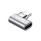 Переходник Baseus Mini Magnetic Type-C Elbow Adapter Converter 4.3A (CATCX-0G) - фото 19554