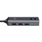Хаб Baseus Cube USB to USB3.0*3+USB2.0*2 HUB Adapter (CAHUB-C0G) - фото 19595