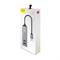 Хаб Baseus Cube USB to USB3.0*3+USB2.0*2 HUB Adapter (CAHUB-C0G) - фото 19598