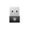 Переходник Baseus Exquisite USB Male to Type-C Female Adapter Converter 2.4A (CATJQ-A01) - фото 19631