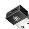 Переходник Baseus Exquisite USB Male to Type-C Female Adapter Converter 2.4A (CATJQ-A01) - фото 19635