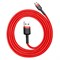 Кабель Baseus Cafule Cable USB For Micro 2.4A 1M (CAMKLF-B09) - фото 19848