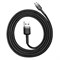 Кабель Baseus Cafule Cable USB For Micro 2.4A 1M (CAMKLF-BG1) - фото 19860