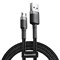 Кабель Baseus Cafule Cable USB For Micro 2.4A 1M (CAMKLF-BG1) - фото 19861