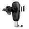 Автомобильный держатель с беспроводной зарядкой Baseus Metal Gravity Car Mount (Air Outlet Version) (WXYL-B0S)