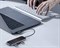 Хаб Baseus Mirror Series Multi-functional HUB (Type-C to 3xUSB3.0+HD4K+PD) (CAHUB-BZ0G) - фото 20520