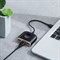 Хаб Baseus Square round 4 in 1 USB HUB Adapter (Type-C to USB3.0*1+USB2.0*3) 0.17m (CAHUB-BY01) - фото 23060