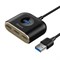 Хаб Baseus Square round 4 in 1 USB HUB Adapter (USB to USB3.0*1+USB2.0*3) 1m (CAHUB-AY01) - фото 23062