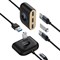 Хаб Baseus Square round 4 in 1 USB HUB Adapter (USB to USB3.0*1+USB2.0*3) 1m (CAHUB-AY01) - фото 23063